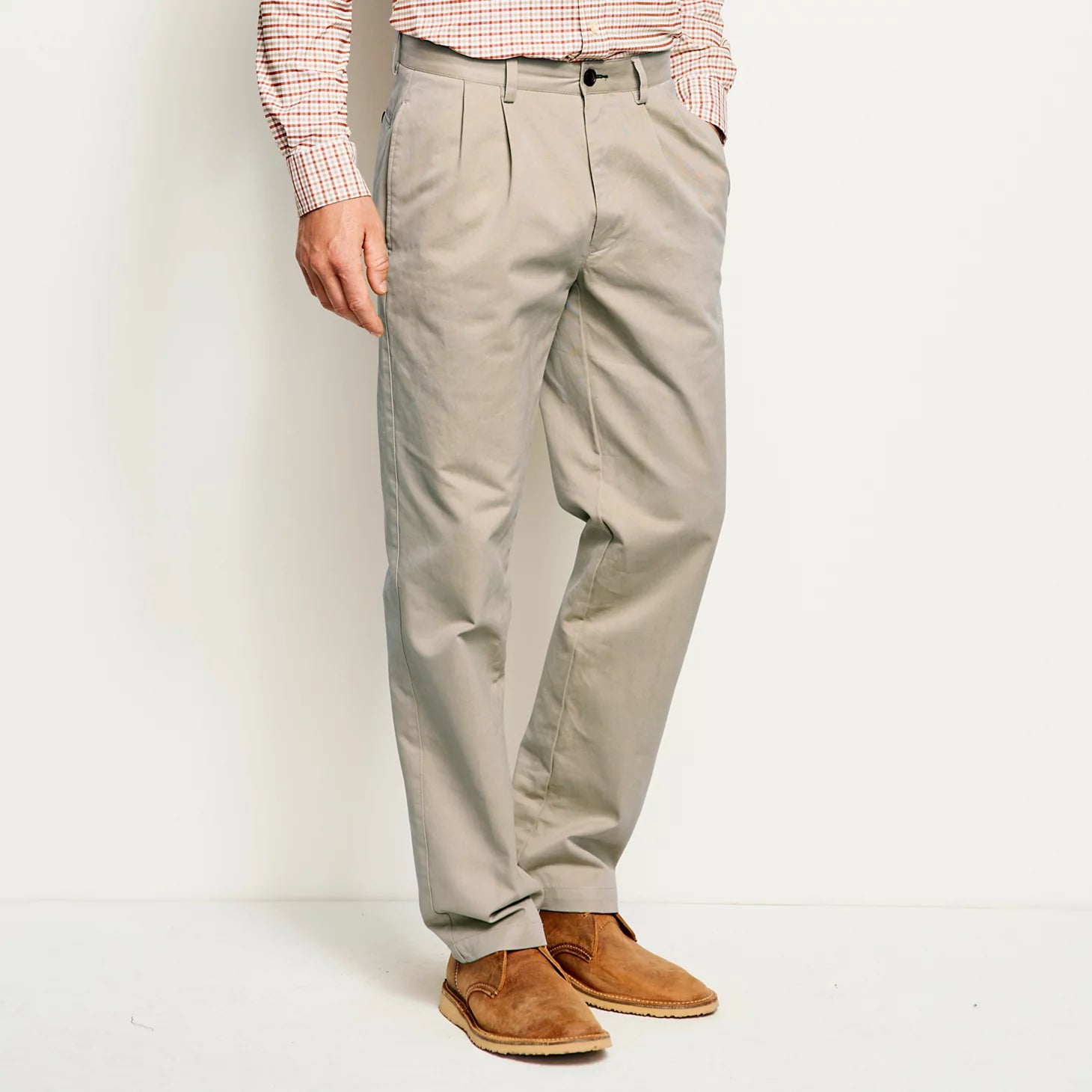 Ultimate Khakis Pleated Front Pants