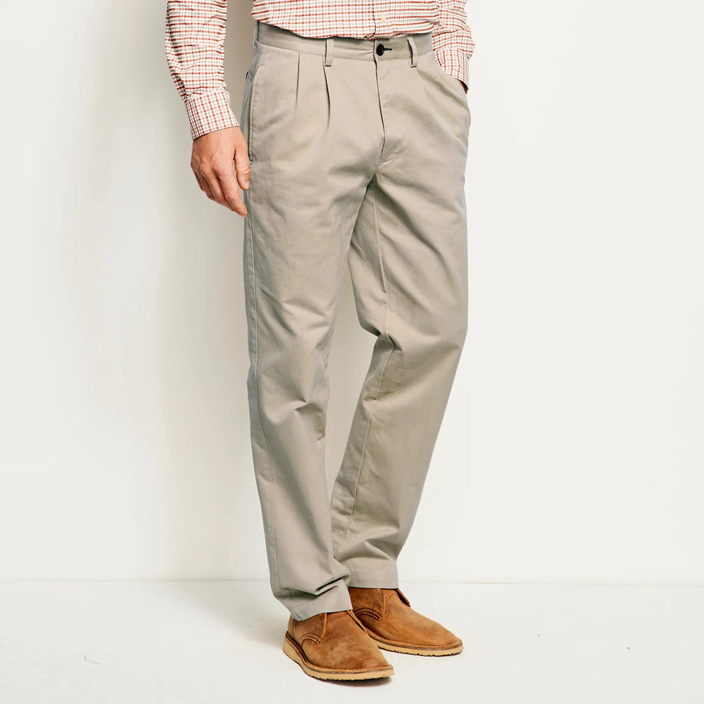 Ultimate Khakis Pleated Front Pants