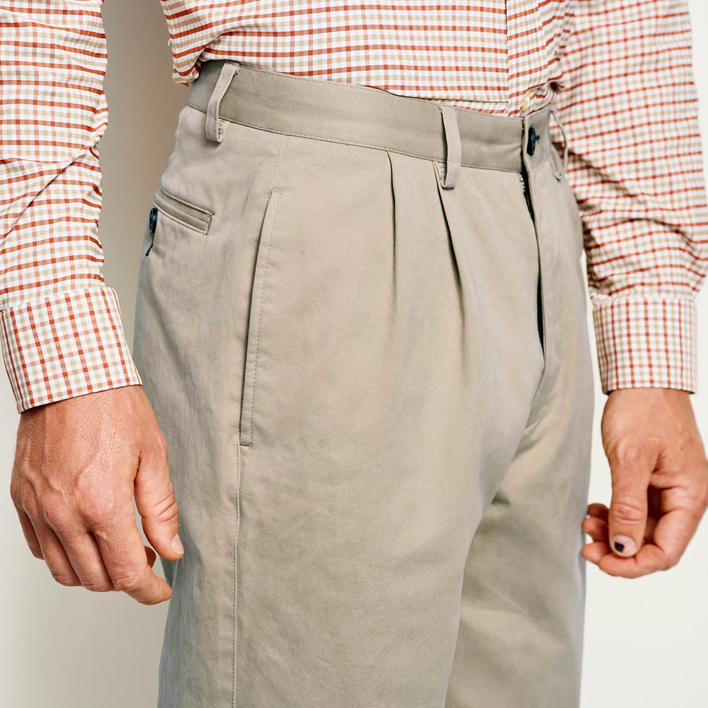 Ultimate Khakis Pleated Front Pants