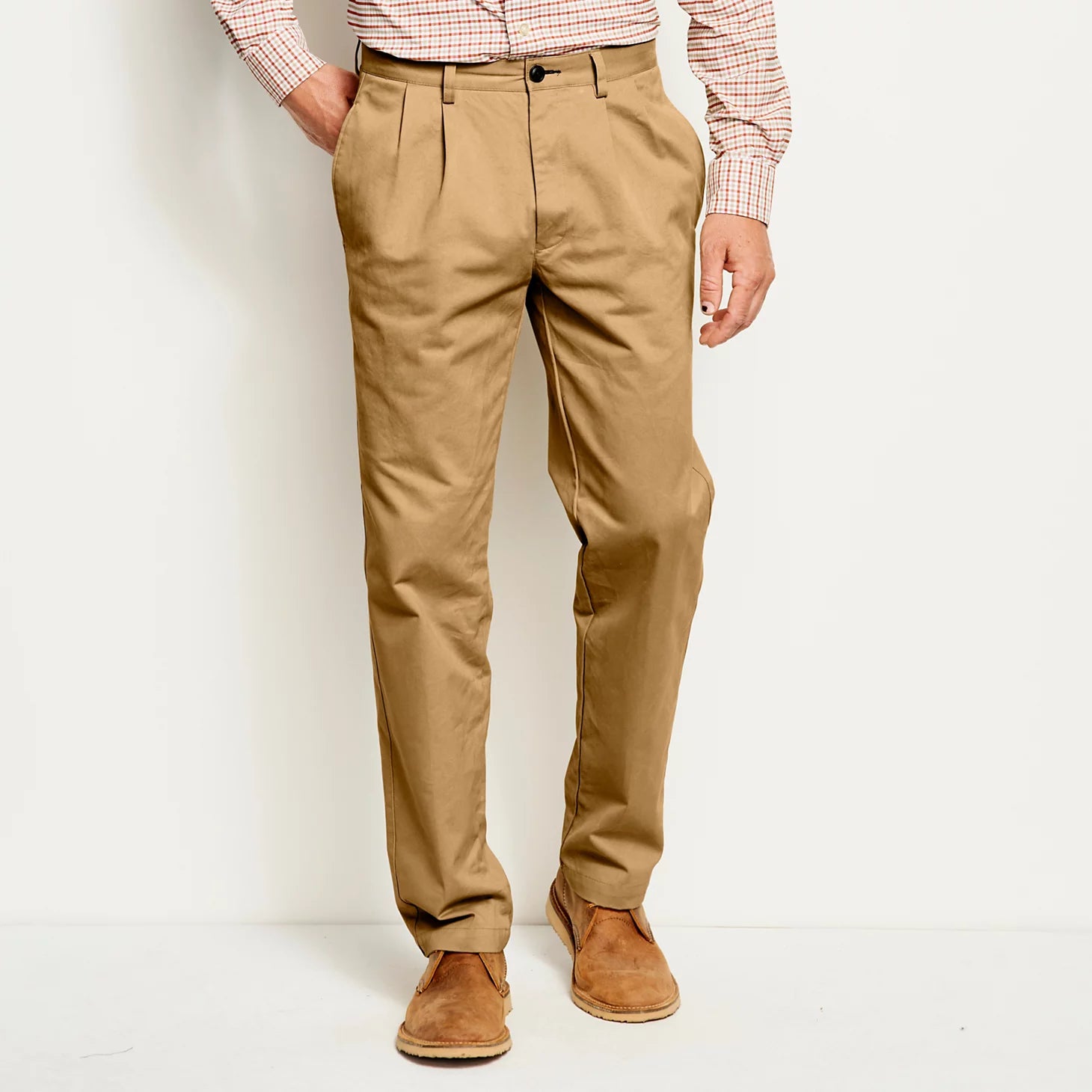 Ultimate Khakis Pleated Front Pants