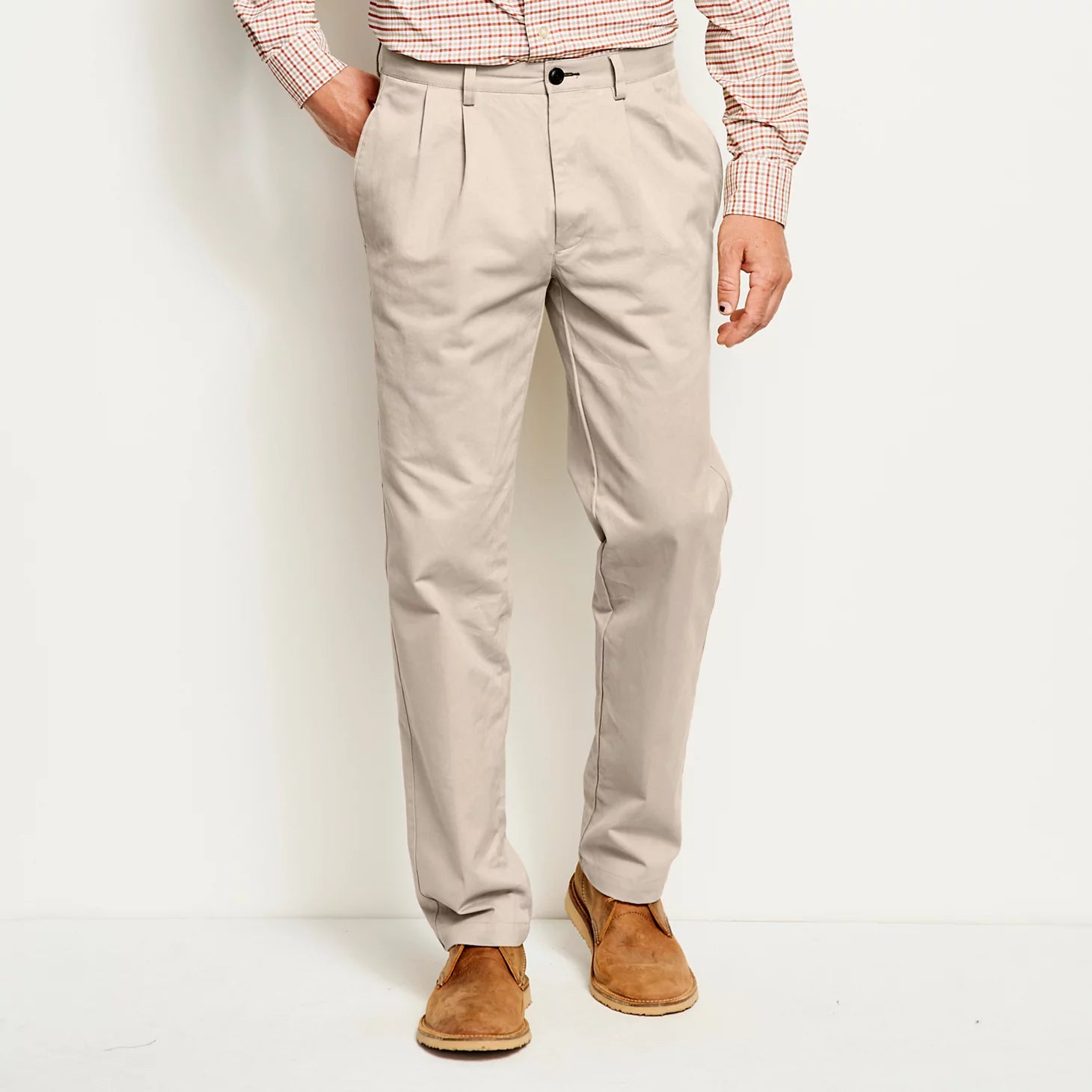 Ultimate Khakis Pleated Front Pants