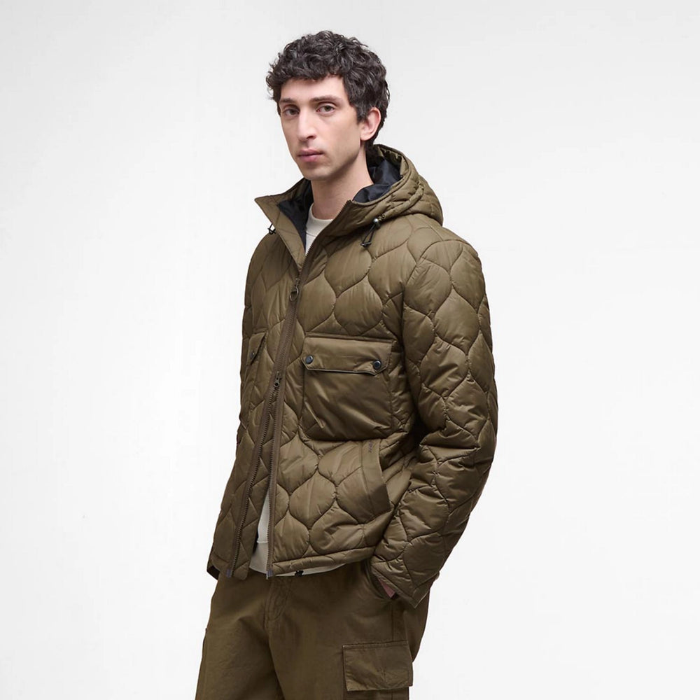 Barbour® Re-Engineered Spey Quilted Hooded Jacket