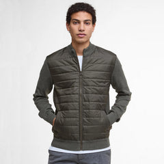 Barbour® Essential Carn Baffle Zip-Through Knitted Sweater