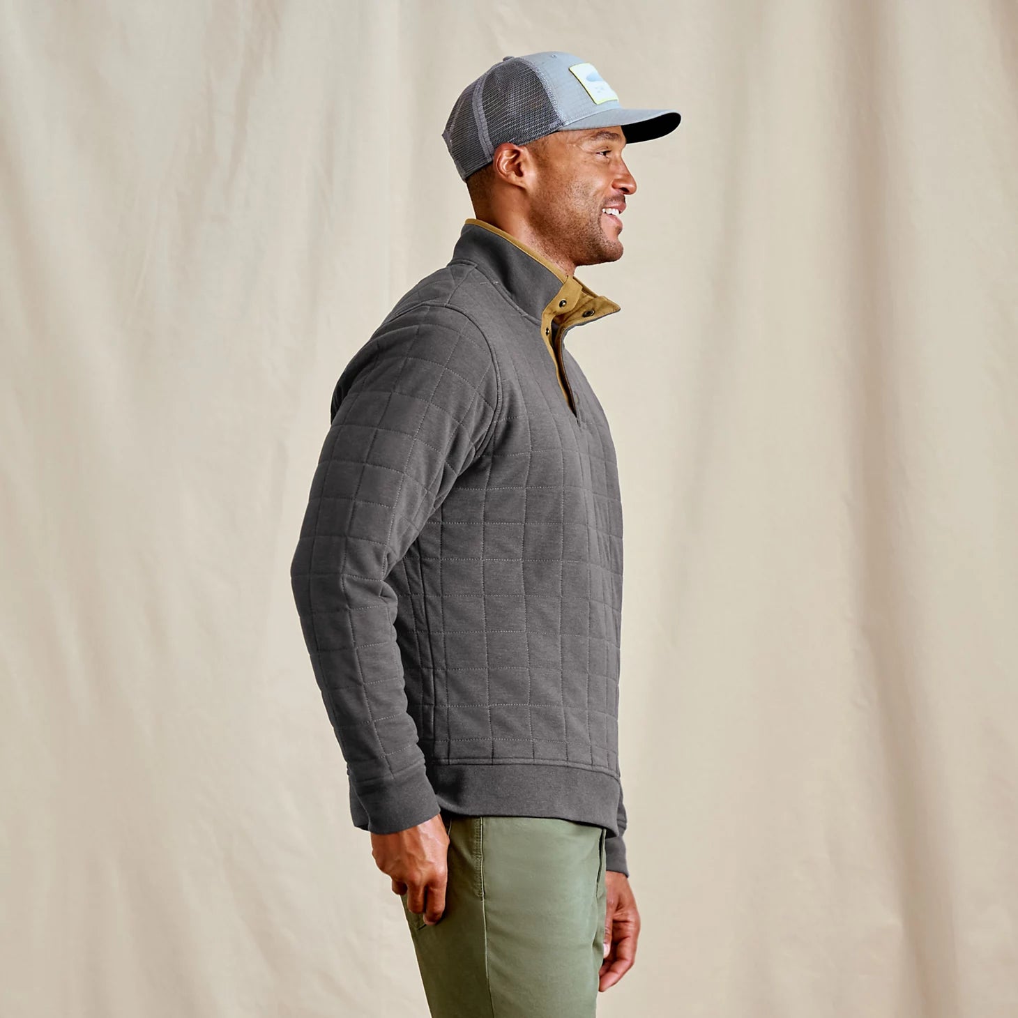 Men’s Battenkill Quilted 1/4-Snap Sweatshirt