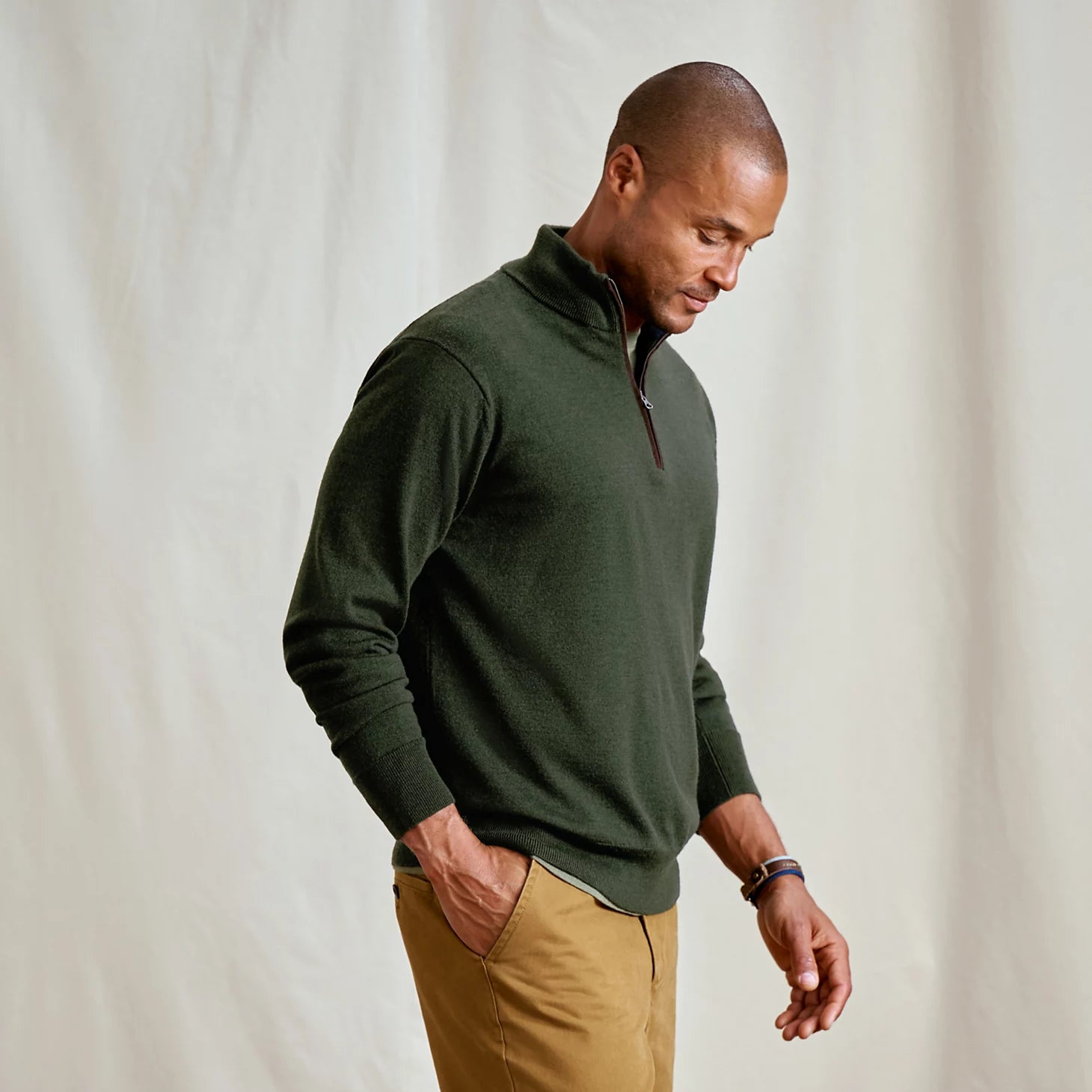 Merino Wool 1/4-Zip Sweater 2.0