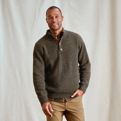 Quail Creek Button Mockneck Pullover