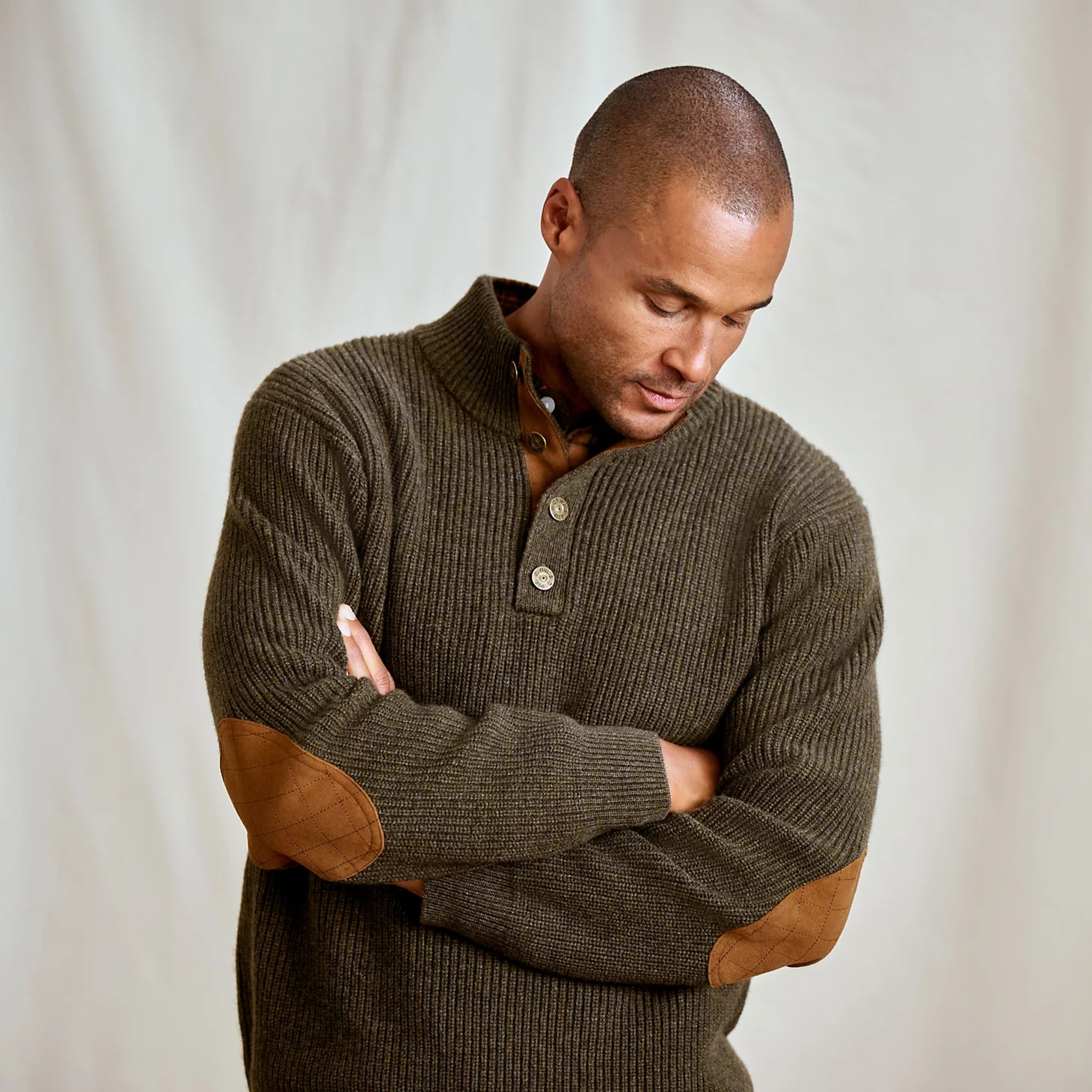 Quail Creek Button Mockneck Pullover