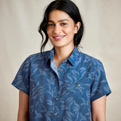Women’s Tech Chambray Short-Sleeve Work Shirt