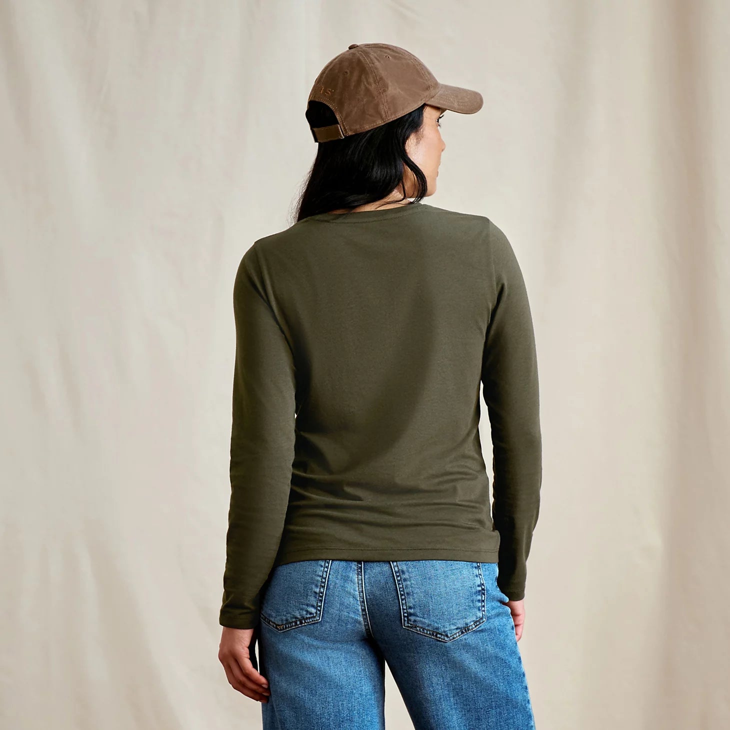 Perfect Long-Sleeve Crew