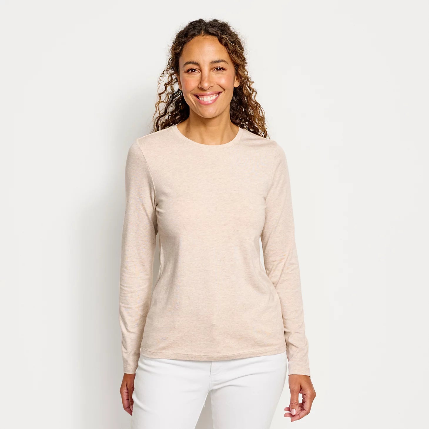Perfect Long-Sleeve Crew