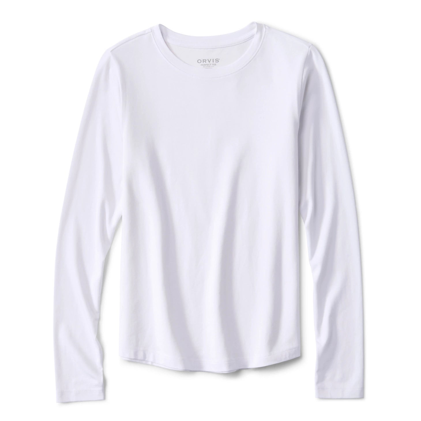 Perfect Relaxed Long-Sleeve Crew
