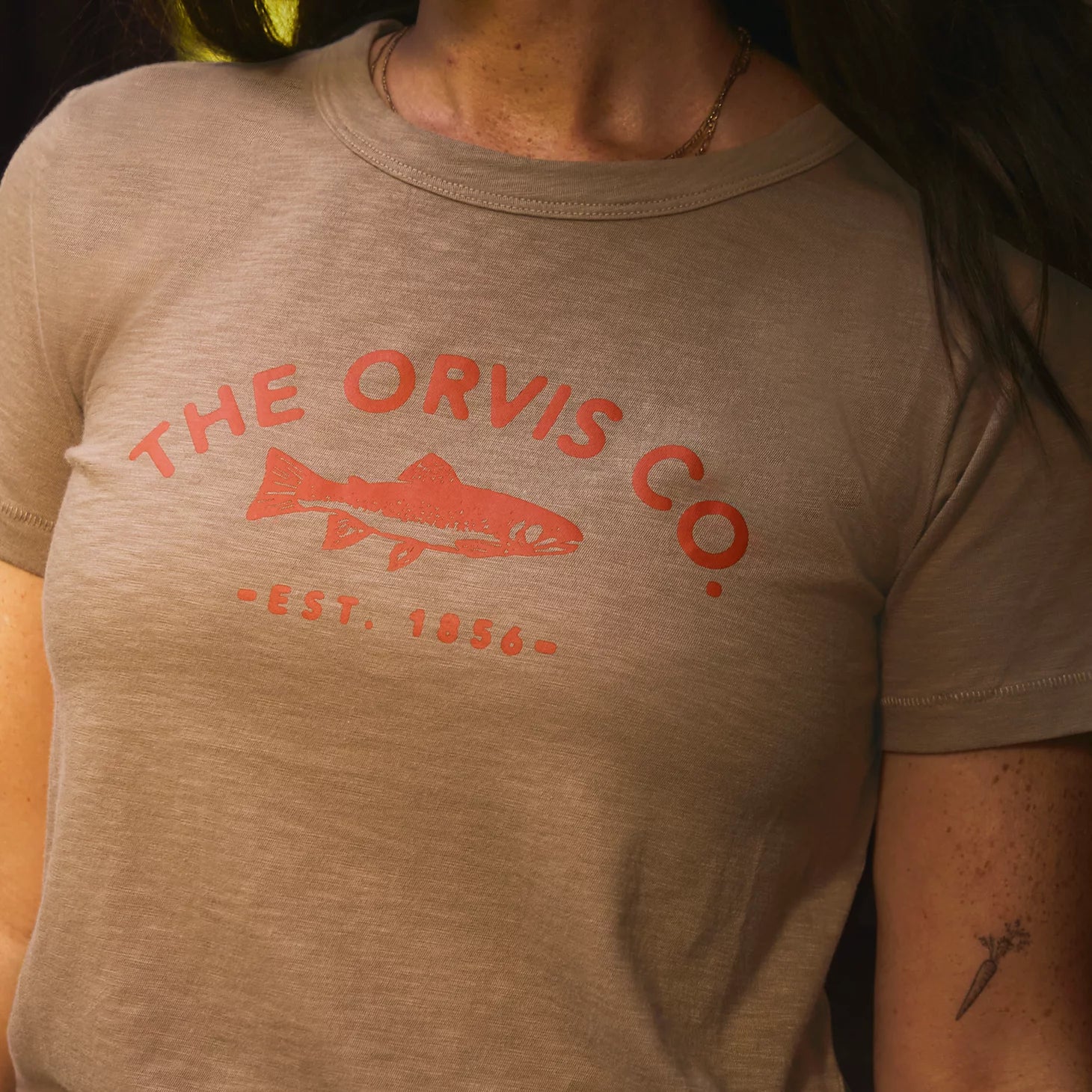 Bromley Slub Graphic Crewneck Tee