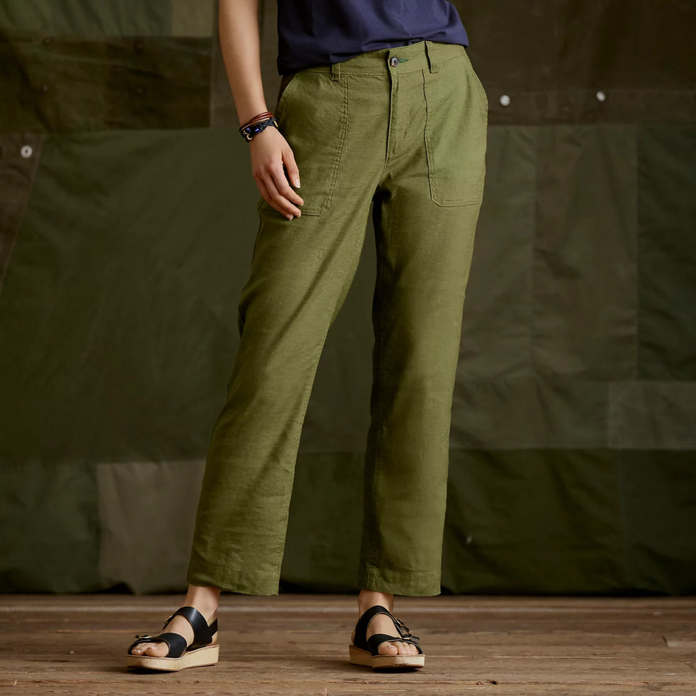 Women's 1856 Linen Utility Pants