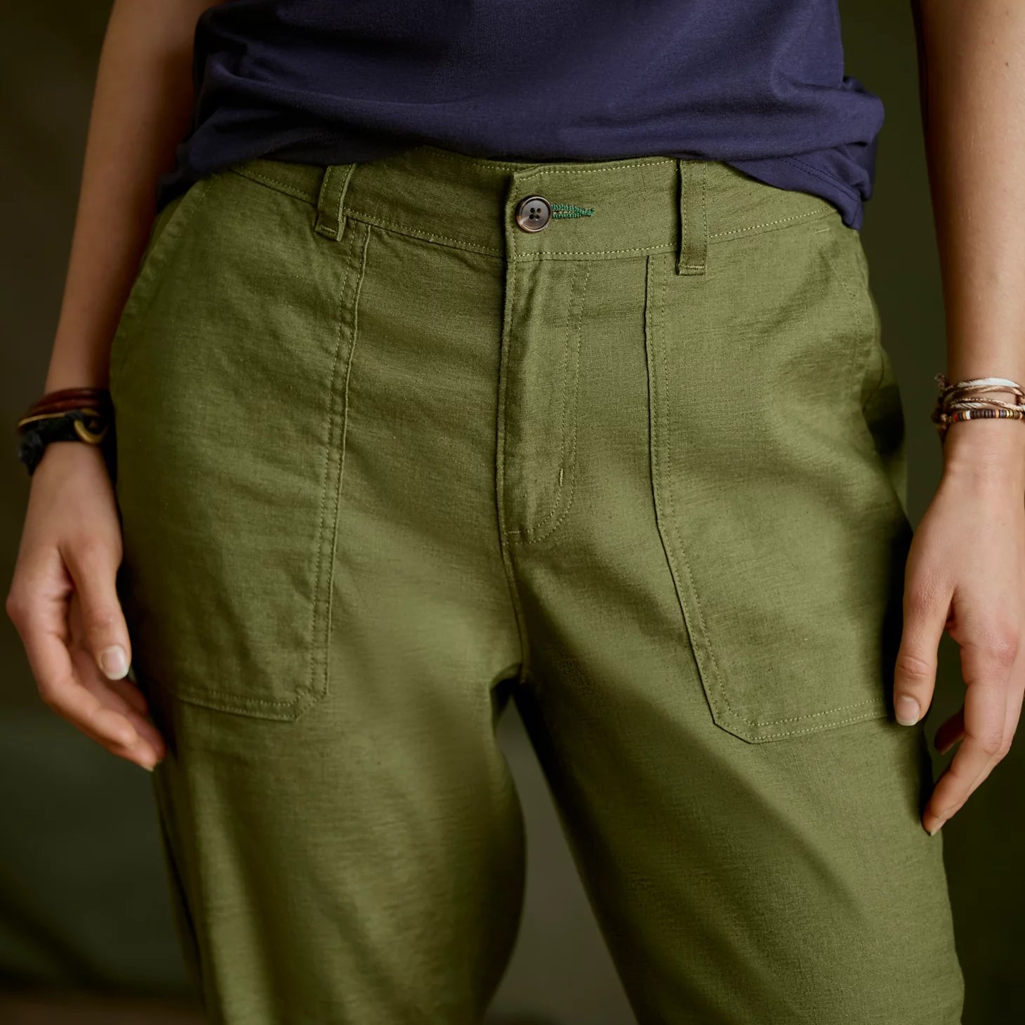 Women's 1856 Linen Utility Pants