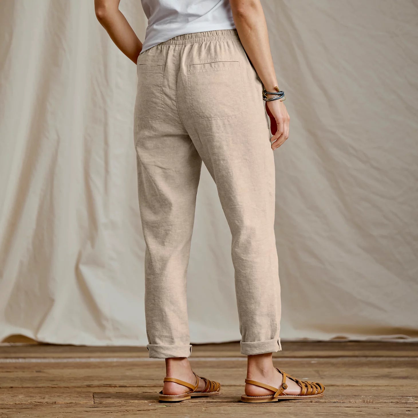 Explorer Performance Linen Ankle Pants