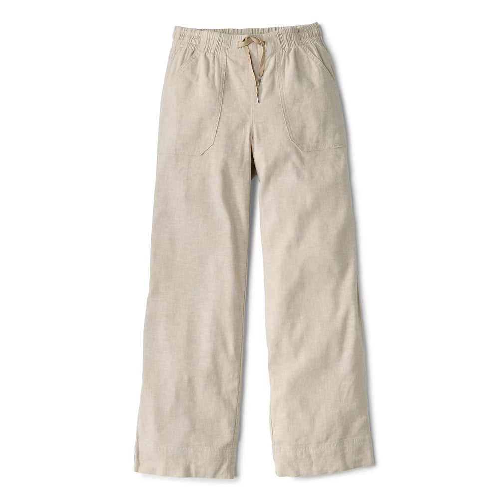 Explorer Performance Linen Wide-Leg Pants