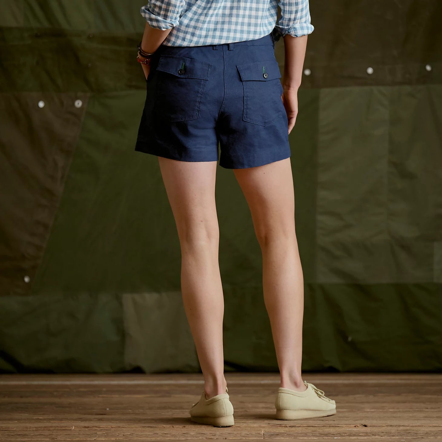 Women’s 1856 Linen 5" Utility Shorts