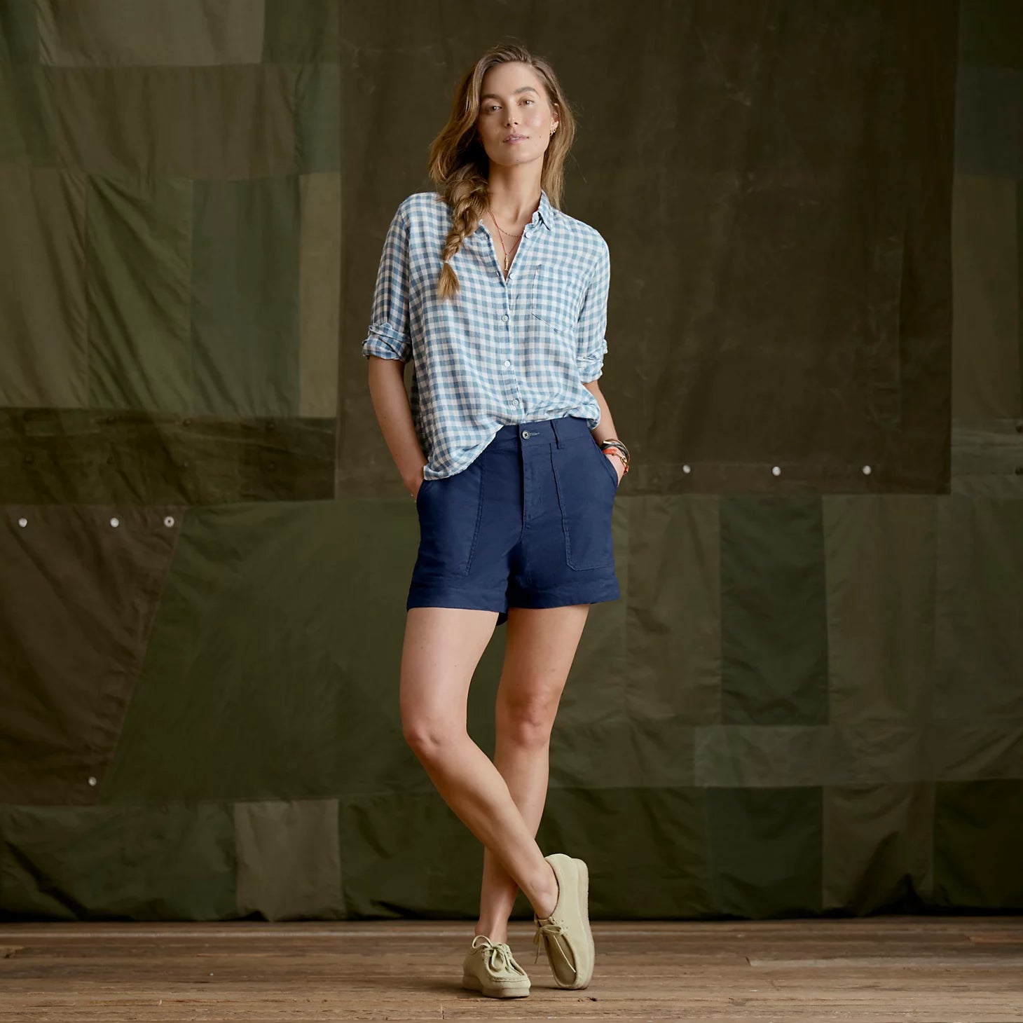 Women’s 1856 Linen 5" Utility Shorts