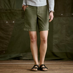 Women’s 1856 Stretch Poplin 9" Utility Shorts