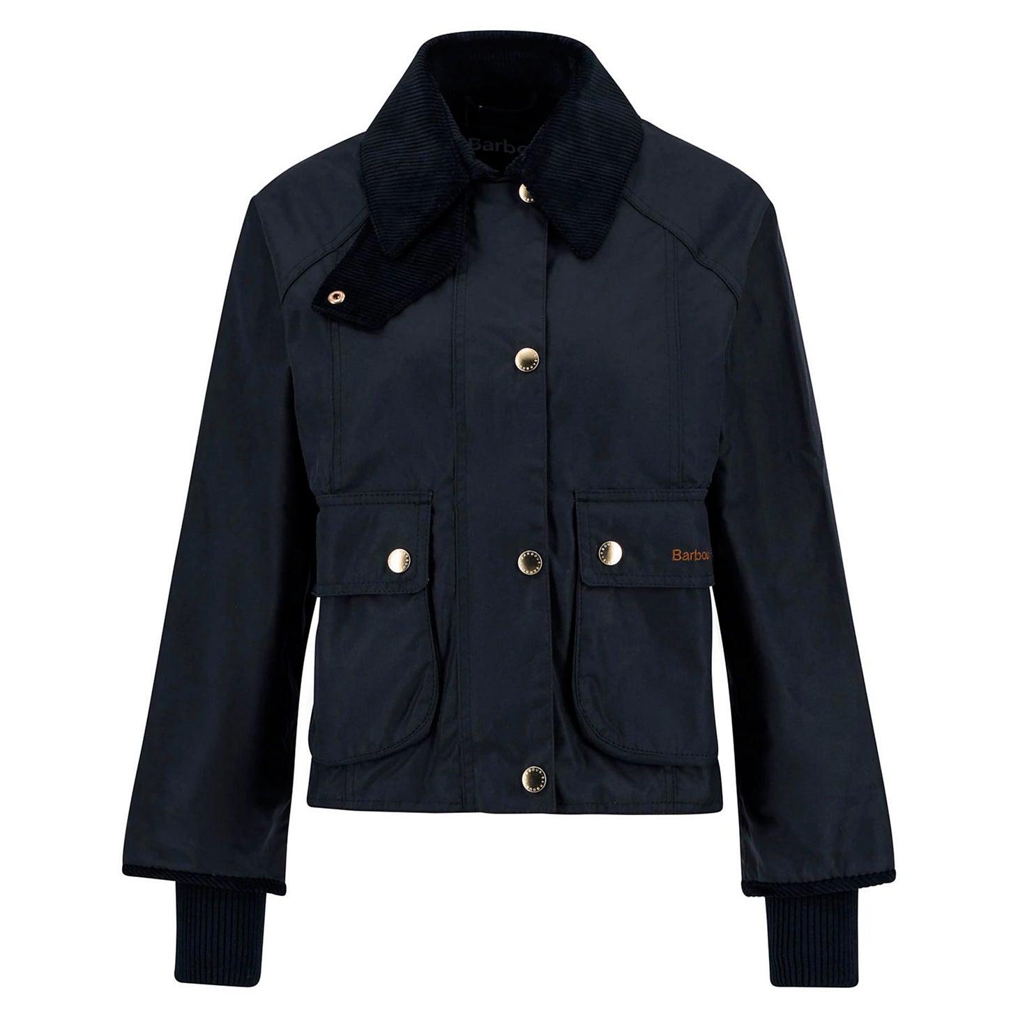 Barbour® Cropped Beadnell Waxed Jacket