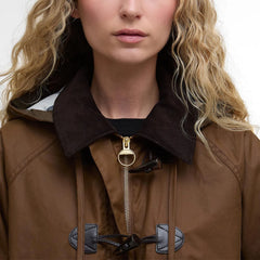 Barbour® Myra Waxed Duffle Coat