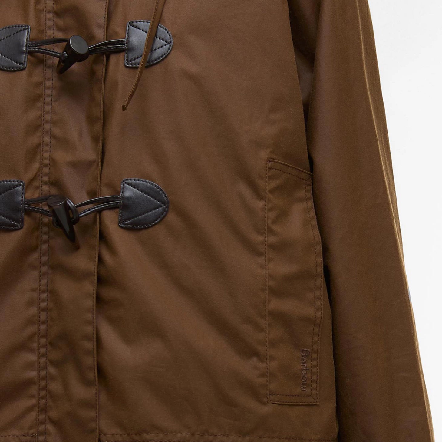 Barbour® Myra Waxed Duffle Coat