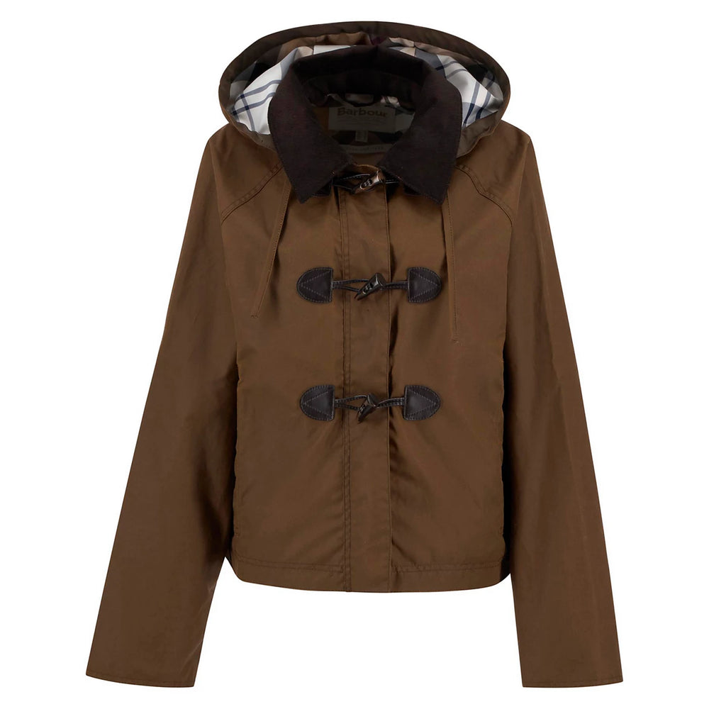 Barbour® Myra Waxed Duffle Coat