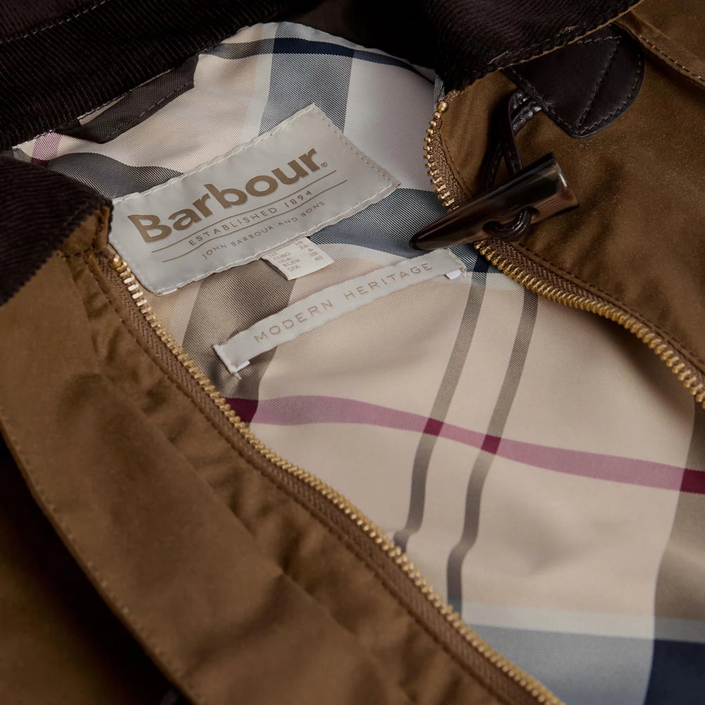 Barbour® Myra Waxed Duffle Coat