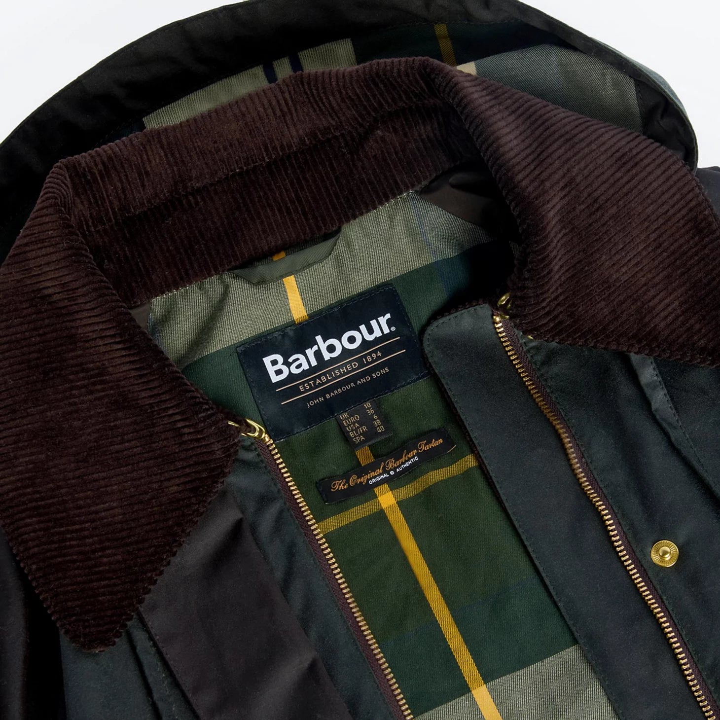 Barbour® Reighton Waxed Jacket