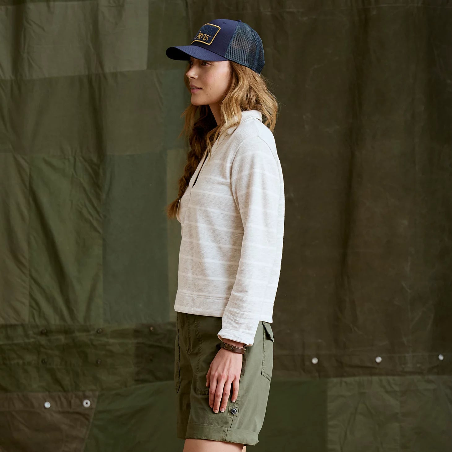 Lightweight Polo Sweatshirt