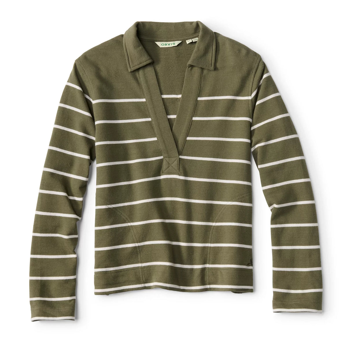 Lightweight Polo Sweatshirt