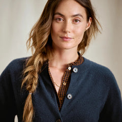 Boiled Cashmere Cardigan