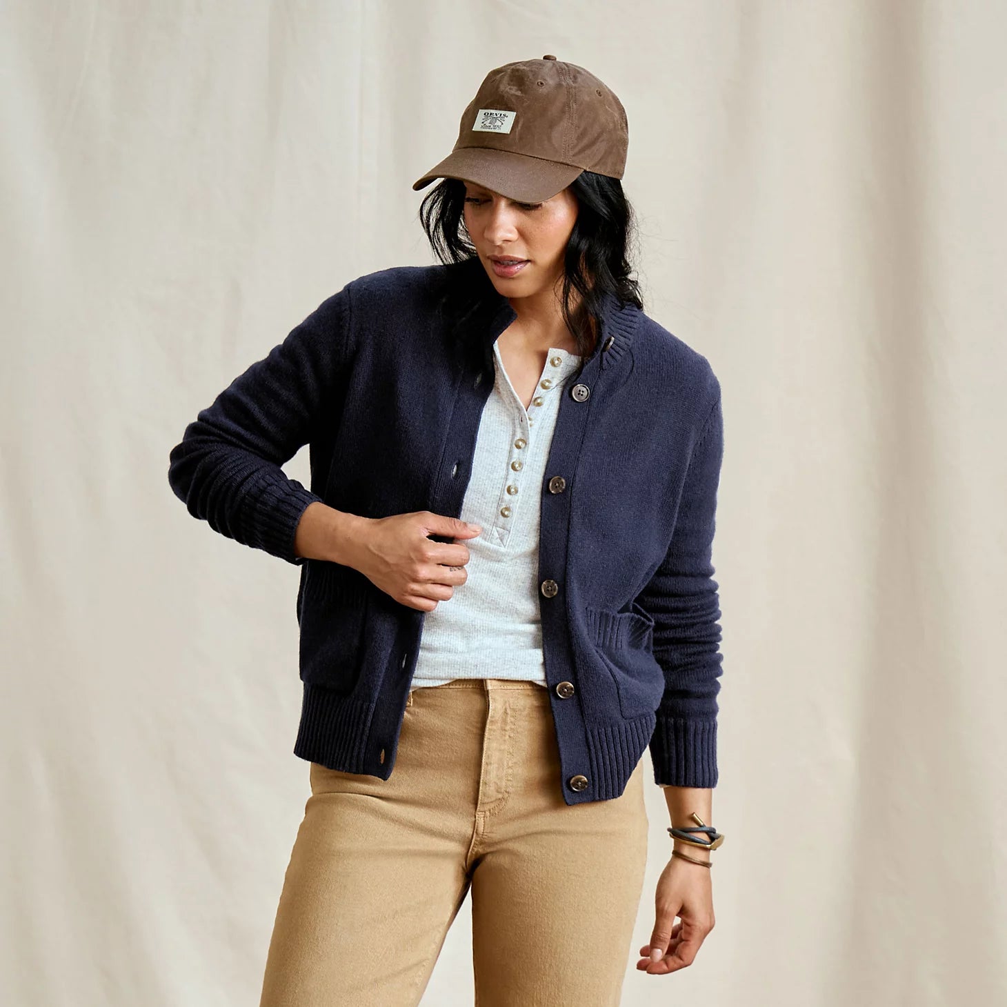 Brookside Button-Down Cardigan