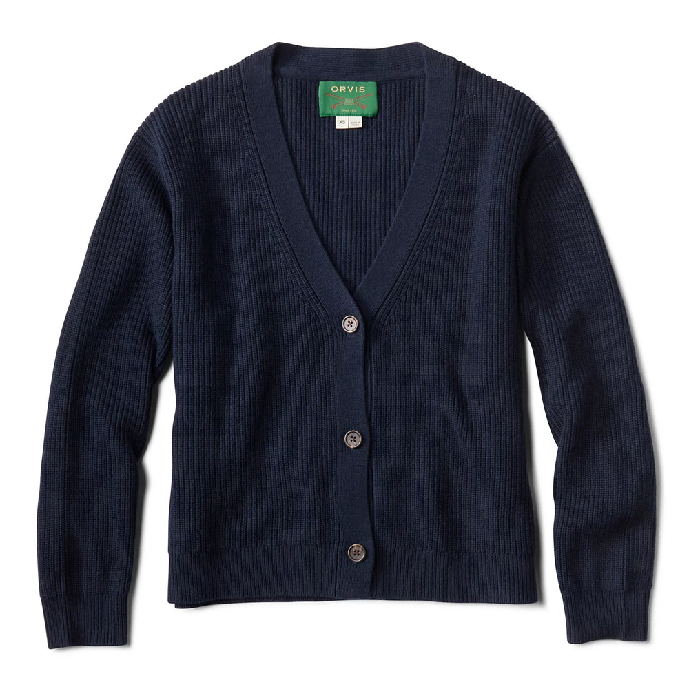 Ribbed Short Cardigan