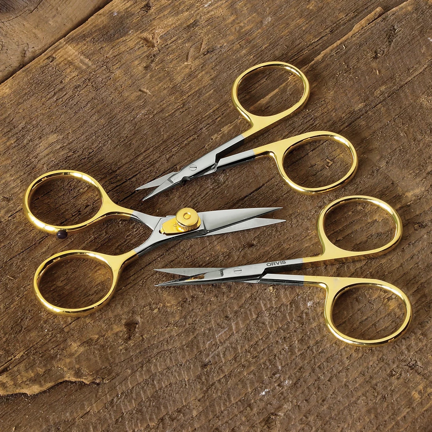 Premium Orvis Scissors - Set of 3