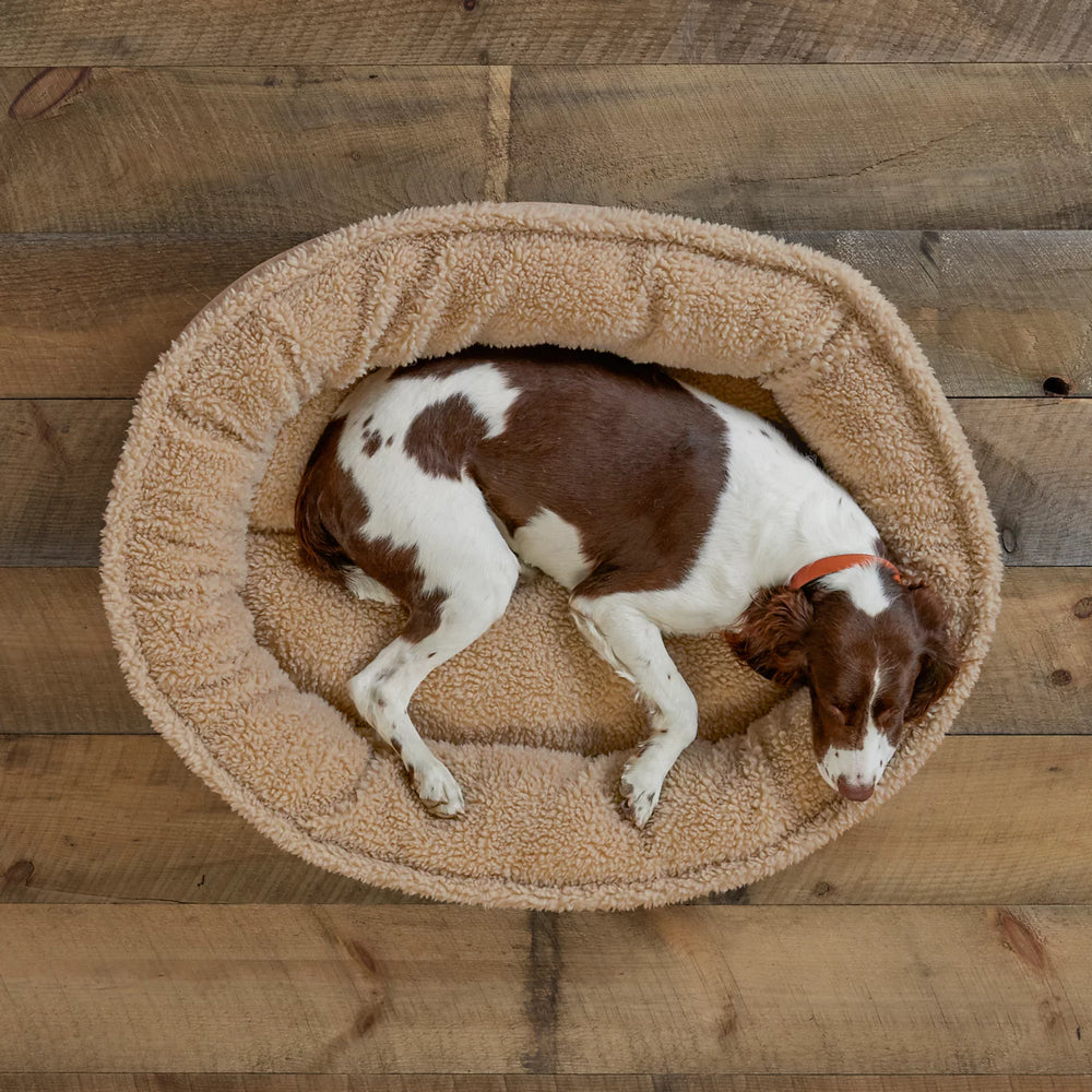 Orvis ComfortFill-Eco™ Wraparound Dog Bed with Fleece