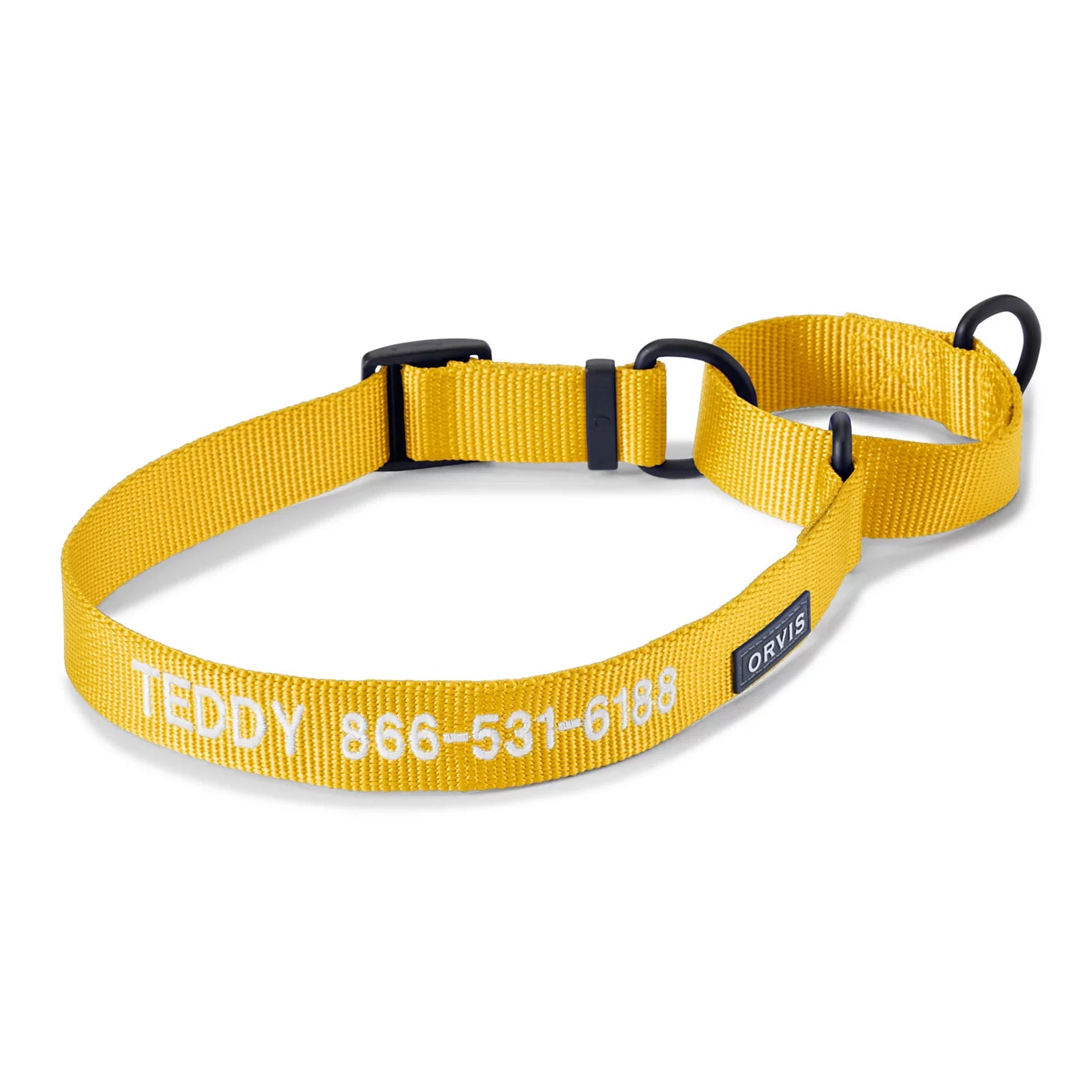 Orvis Personalized Martingale Dog Collar