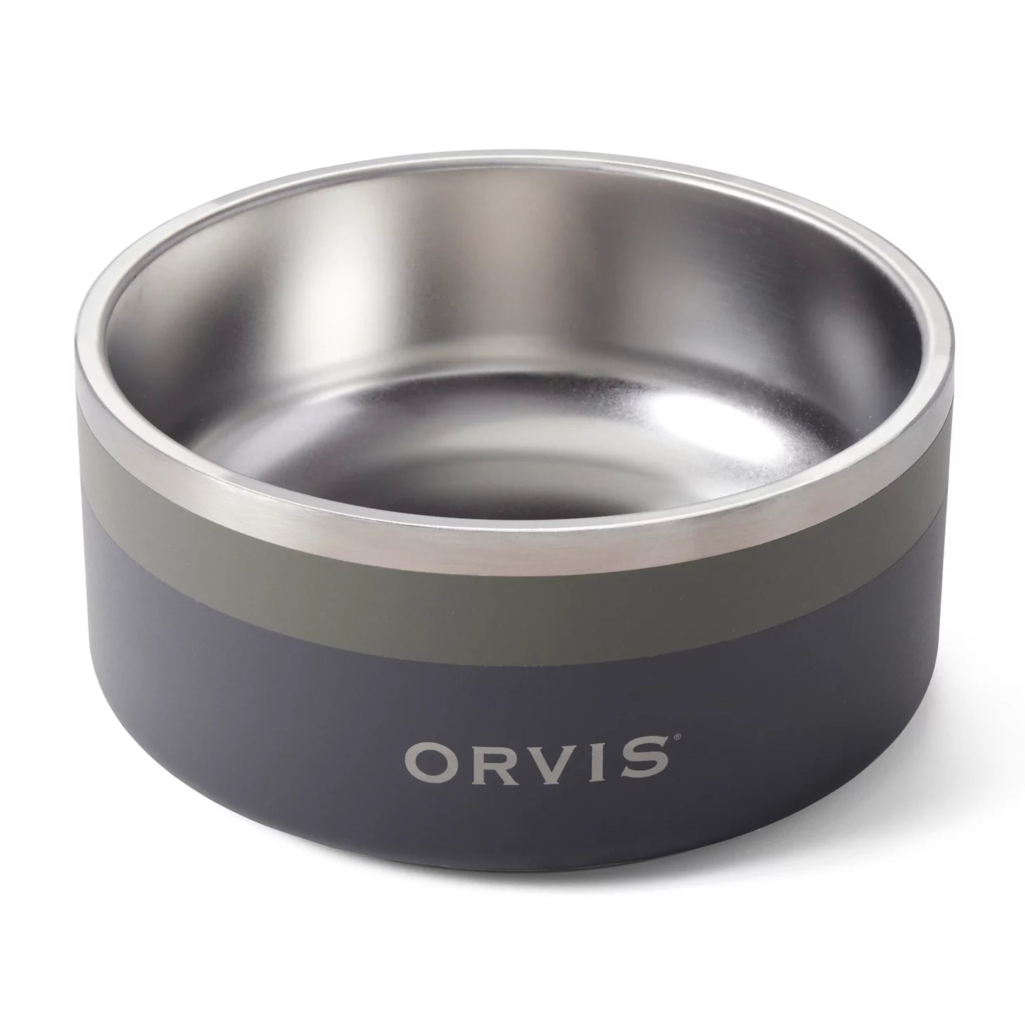 Orvis Double-Walled Stainless Steel Dog Bowl