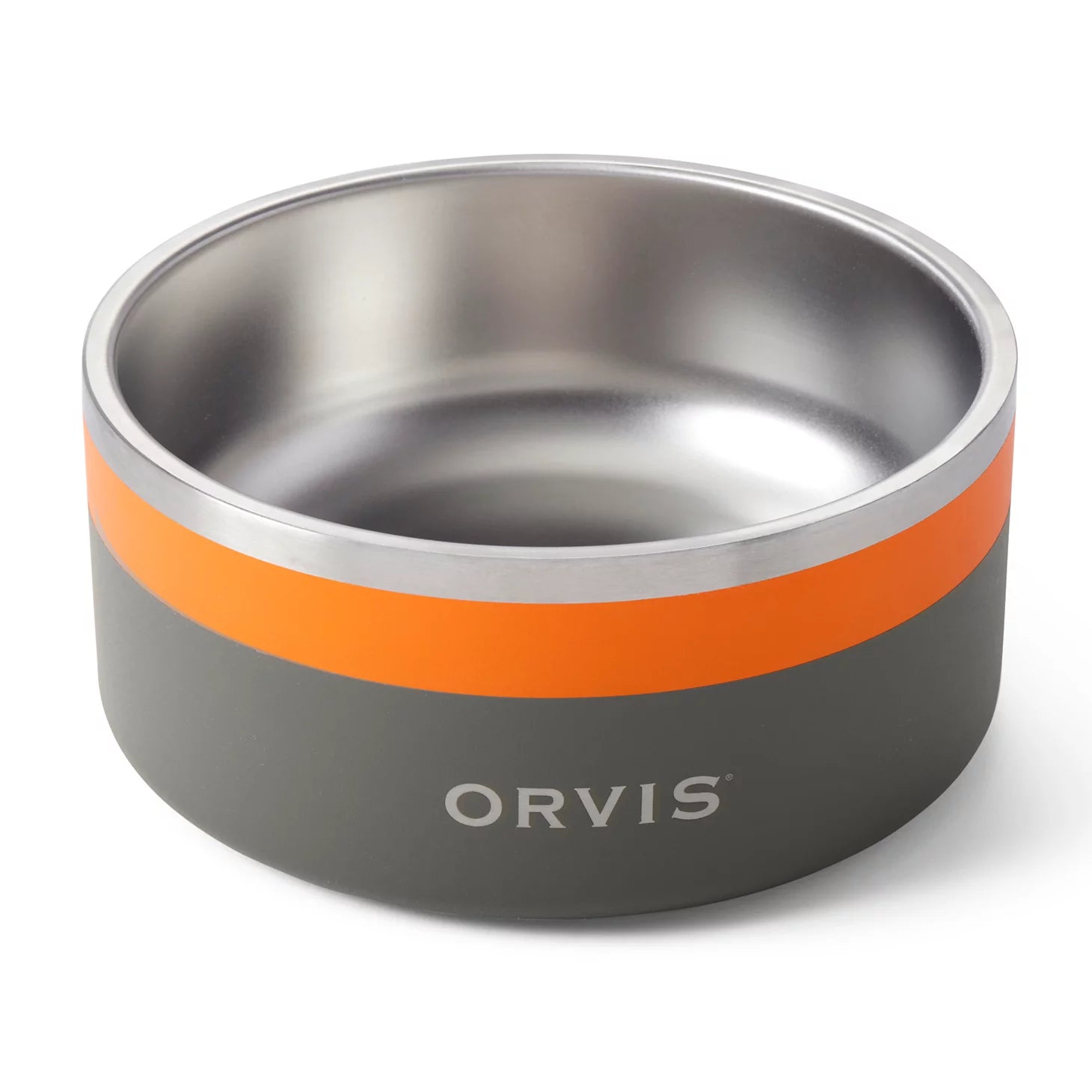 Orvis Double-Walled Stainless Steel Dog Bowl