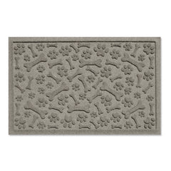 Recycled WaterHog® Paws & Bones Mat