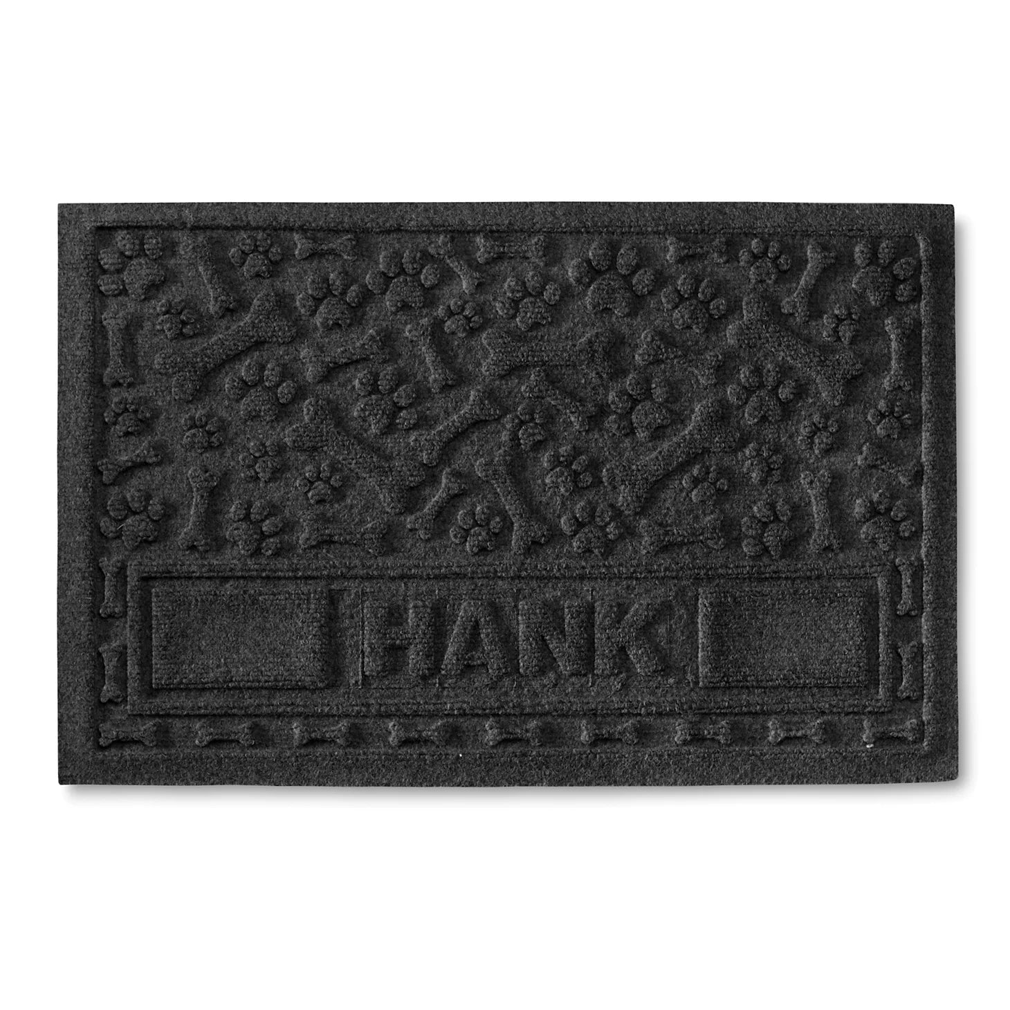 Personalized Recycled WaterHog® Paws & Bones Placemat