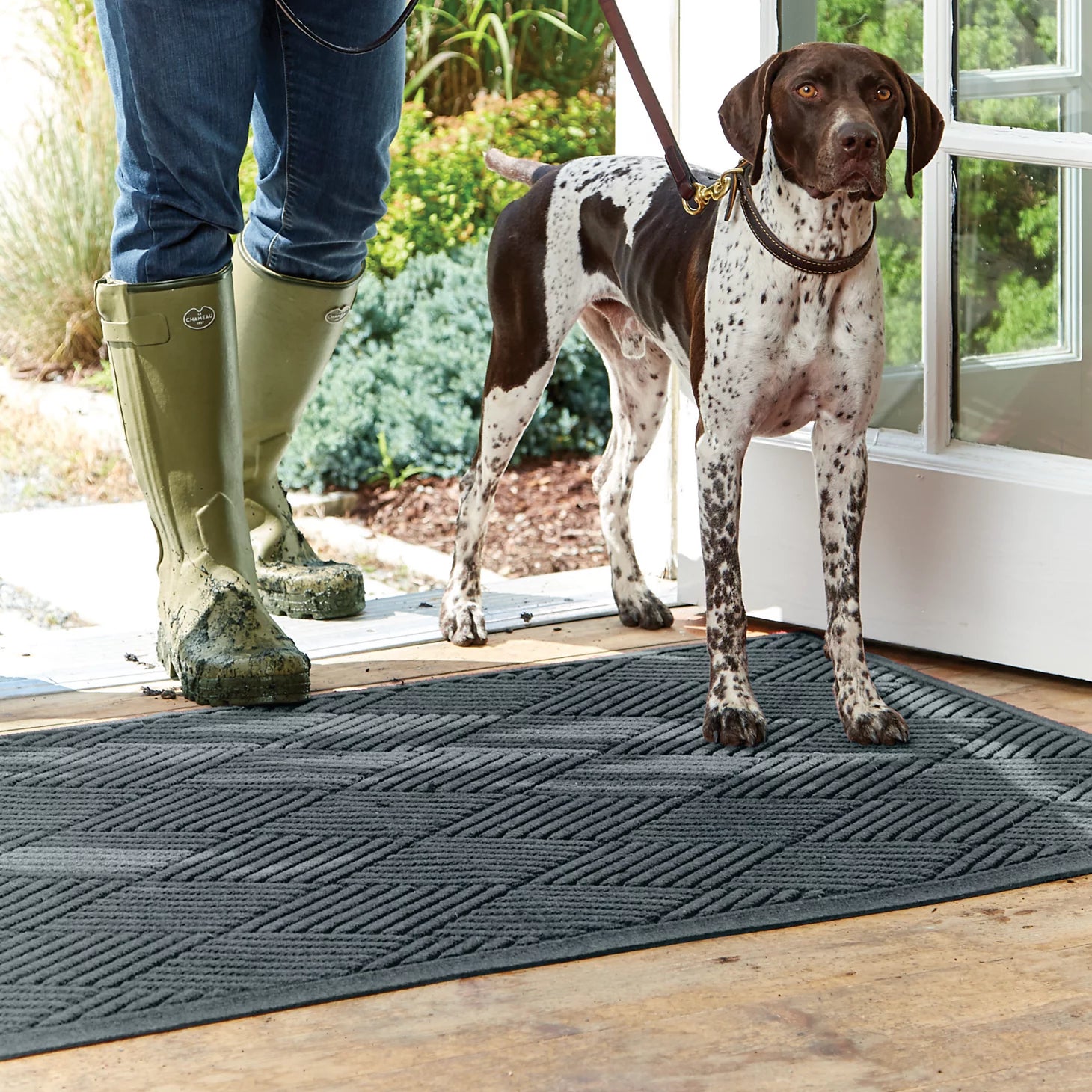 Recycled WaterHog® Diamonds Mat