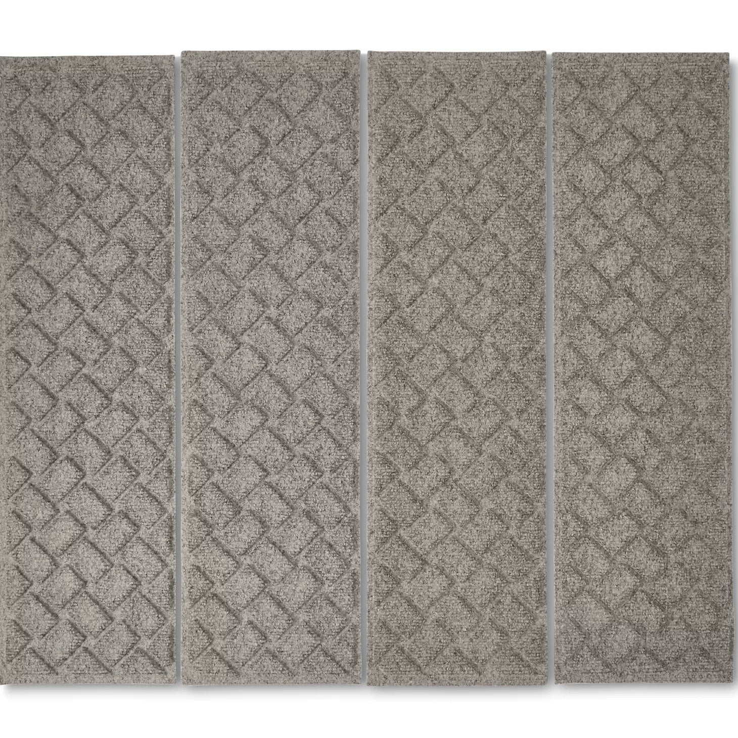 Recycled WaterHog® Basketweave Stair Treads