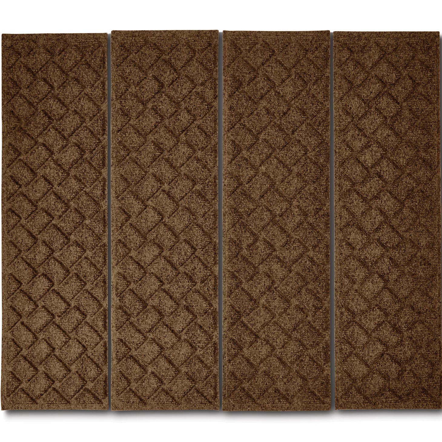 Recycled WaterHog® Basketweave Stair Treads