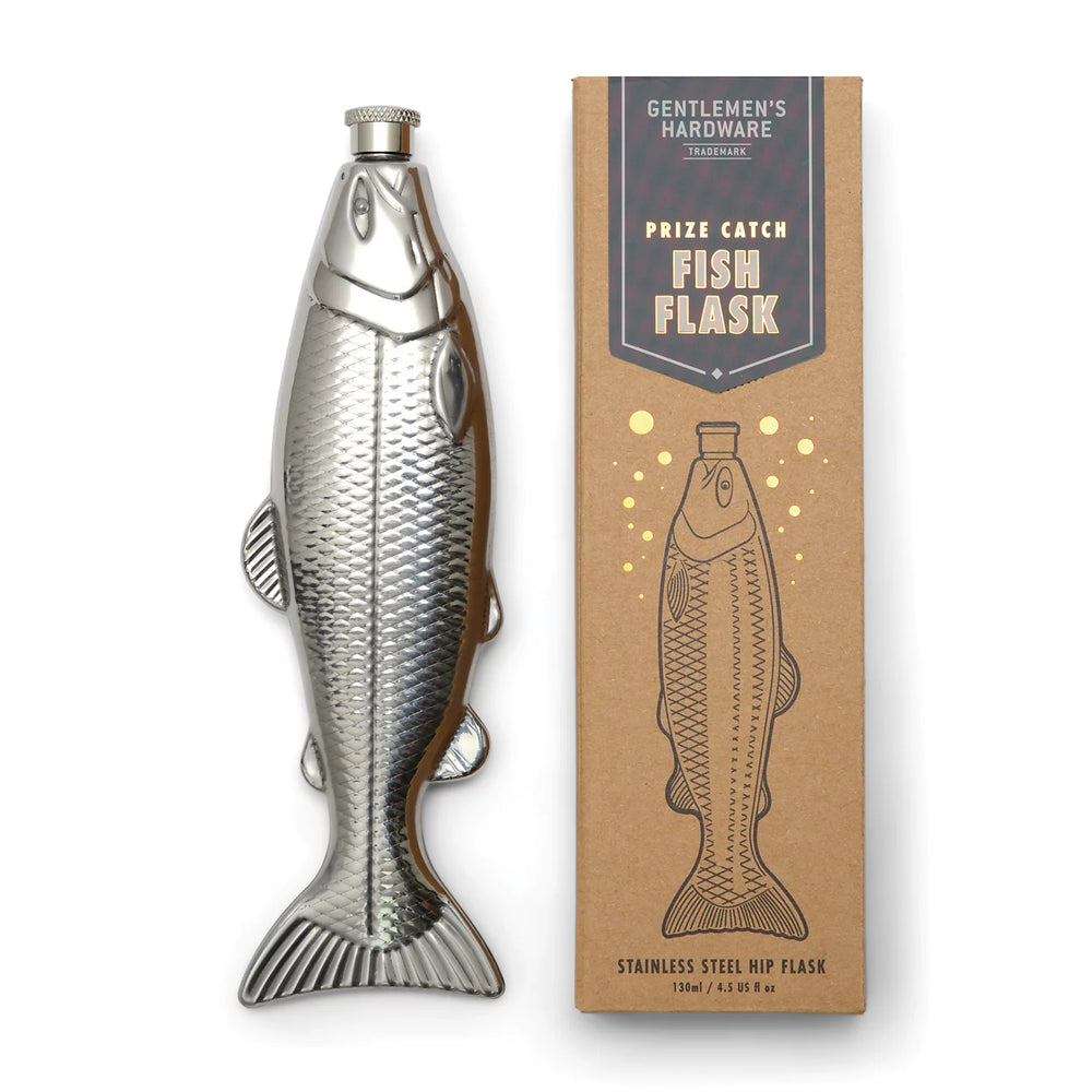 Gentlemen's Hardware Fish Flask