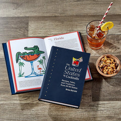 Leather-Bound United States Of Cocktails Book